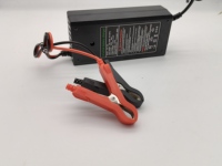 Chargeur de batterie au plomb-acide WFY 12V 5A, boîtier ABS de haute qualité, protection contre les courts-circuits, éclairage LED, certifié EMC pour les appareils électriques