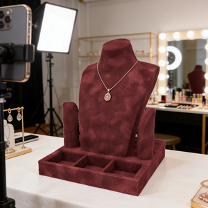 Accesorios para Exhibición de Joyería, Expositor de Collares, Soporte para Collares de Mostrador - Product Image 3