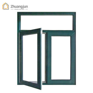 Fenêtre en alliage d'aluminium en aluminium fenêtre d'angle en aluminium de pont cassé portes et fenêtres - Product Image 5