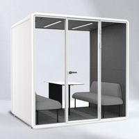Cabine d'isolement de soins de santé médicaux de cosse d'étude de travail de bureau fabricant mobile facile de cabine