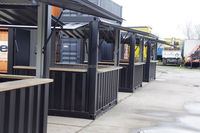 Conteneur de 10 pieds pour mini-vente pop-up : café, bar, restaurant rapide, supérette, kiosque, stand