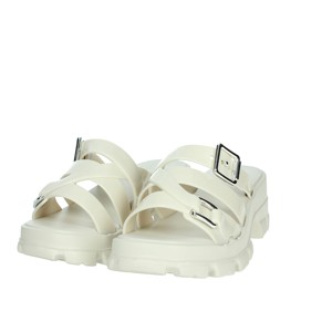 รองเท้าแตะสีดำแฟชั่นสำหรับผู้หญิงสายรัดข้อเท้าหัวแหลม18848พื้นรองเท้า PU ใส่สบายทำจากวัสดุส่วนบนผูกเชือก - Product Image 6