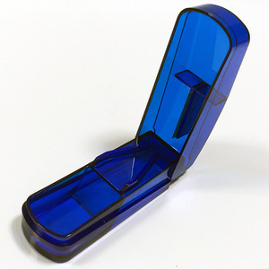 Plastic Medicine Cutter Pill <b>Box</b> 8.5x3cm Mini Portable Household Daily Necessity Promotional <b>Gift</b> - Product Image 3