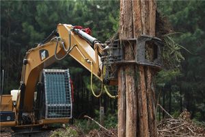 Venta Directa de Fábrica XUVOL, Apto para Excavadoras de 6-9 Toneladas, Pinza para Madera de Cilindro Único, Miniexcavadora, Pinza para Madera - Product Image 3