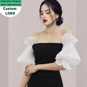 Nouvelle Robe Élégante et Féminine à Col Carré Asymétrique, Coupe Ajustée, Collection Automne 2025 – Design Original et Tendance - Product Image 3