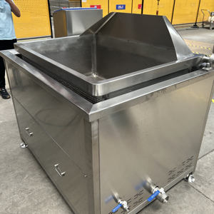 مقلاة تجارية لرقائق سمك وبطاطس والموز ، ماكينة قلي بالغاز التركي ، مقلاة عميقة صناعية - Product Image 3