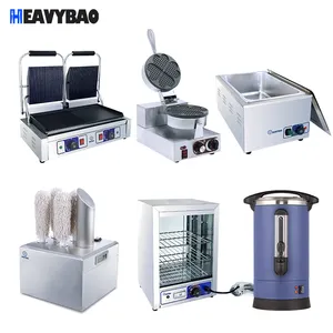 Коммерческая автоматическая машина для изготовления блинов Heavybao, блинницы и плита, промышленная электрическая машина для производства блинов