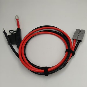 6AWG Haute Température 200 ° Câble de connexion de batterie avec porte-fusible intégré et connecteur rapide à 2 broches pour ESS - Product Image 6