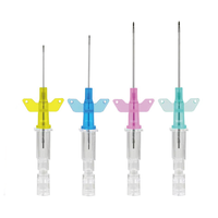 Aiguilles à demeure veineuses médicales de canule de 18G 20G 22G 24G 26G IV à prix d'usine pour des solutions économiques