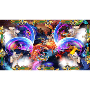 Trong nhà <span class=keywords><strong>video</strong></span> Arcade Trò chơi bắn súng máy Quỷ & Chim săn cá Board-Tiếng Anh ngôn ngữ đồng xu hoạt động - Product Image 3