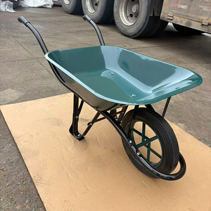 <span class=keywords><strong>Carretilla</strong></span> Industrial de Acero de 130 kg <span class=keywords><strong>con</strong></span> Neumático Sólido y Recubrimiento en Polvo para Uso en Construcción, Venta al Por Mayor - Product Image 4