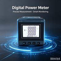 Compteur de puissance numérique multifonction EASTSONG ES96DY-E4(E3)/K3 96x96mm RS485 Modbus RTU Compteur de panneau triphasé Précision classe 0.5 IP65
