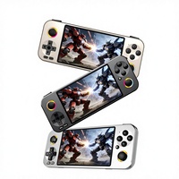 Consola de Juegos Portátil G36, Pantalla de 4.5 Pulgadas, Resolución 480x854, Procesador Tri-core Cortex-A7, Linux, Luz RGB, Joystick, 1500mAh
