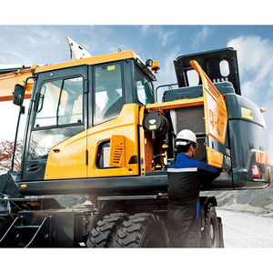 HW140 Multi Purpose Wheel Excavator Suitable for <strong>Road</strong> Building Municipal Engineering - Product Image 4