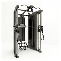 Machine de musculation multifonctionnelle tout-en-un de qualité commerciale avec rack de puissance et pile de poids pour la maison