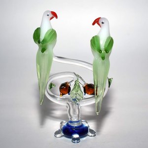 Handmade Colored Blown Glass Dome Animal Theme Home Decor for Christmas <b>Easter</b> Chinese New Year Gifts-Tiny Glass World Rajasthan - Product Image 3