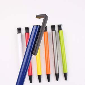 Soporte Metálico Promocional para Teléfono con Bolígrafo para Uso en Oficina, Logotipo Personalizado, Colores de Tinta Personalizados, Impresión UV - Product Image 3