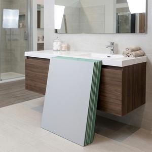 Pannello MDF Verde Melaminico di Alta Qualità 18mm, Resistente all'Umidità, Densità 810, Grado E0/F4 per Uffici, Ville e Hotel, Origine Cina - Product Image 3