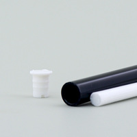 Tube d'eye-liner stylo type crayon en plastique ABS noir de haute qualité, vide, à flux direct, avec noyau en coton liquide