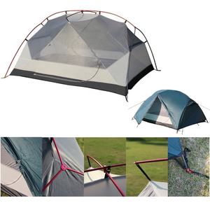 Fábrica de buena calidad portátil Nylon Ripstop revestimiento de silicona 3000mm costura grabada 2 personas tienda de campaña - Product Image 4