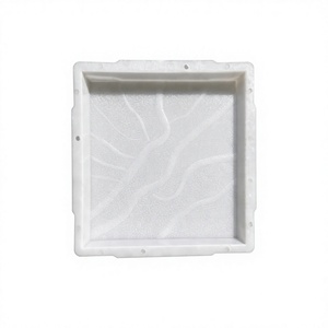 Moule en plastique PP de qualité industrielle BAVIGO pour pavés en béton à motif nuage de 400 × 400 × 50 mm - Product Image 1