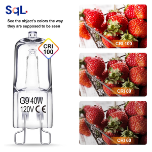 Лампа для духовки G9 25 Вт и 40 Вт, 120 В, галогенная, термостойкая, из кварцевого стекла, для освещения - Product Image 4