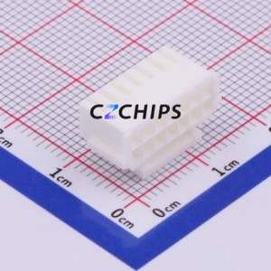 P2026-2x7P Housing (Wire-to-Board / Wire-to-Wire) P=2mm Connector ( Jack Structure: 2x7P )( Pitch: 2mm )( Row Spacing: 2mm ) - Product Image 2