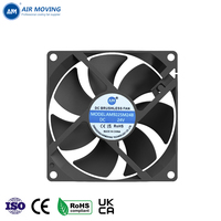 AM 9225M24B 92x92x25mm 12V 24V 48V Hoher CFM Bürstenloser Kugellager-Elektrolüfter IP65/IP66/IP67/IP68 Wasserdichter DC-Kühllüfter