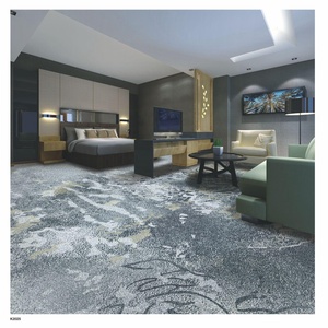<span class=keywords><strong>Tapis</strong></span> d'hôtel commercial <span class=keywords><strong>de</strong></span> qualité supérieure en laine/nylon jacquard, antidérapant, à poils longs, motif floral épais, pour l'hôtellerie - Product Image 6
