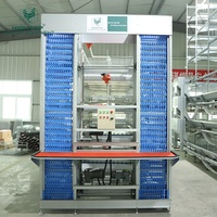 Système d'équipement avicole automatique pour poules pondeuses, cages en batterie de type H pour élevages de poulets pondeurs au Kenya