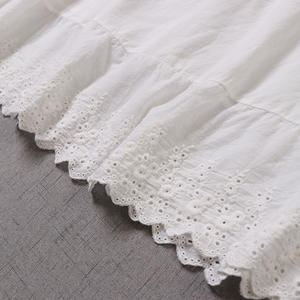 Dolce giapponese Mori da donna gonna Vintage in <span class=keywords><strong>cotone</strong></span> sottile <span class=keywords><strong>sottoveste</strong></span> primavera estate abito Base interna ampio senza maniche <span class=keywords><strong>sottoveste</strong></span> di pizzo - Product Image 4