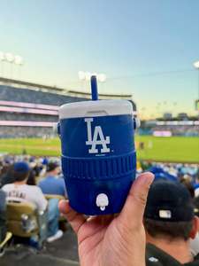 Vaso Dispensador de Bebidas <span class=keywords><strong>Mini</strong></span> de 16 oz con Logotipo Personalizado, Jarra Azul para Enfriar Agua, Regalo para Fanáticos del Estadio, Vaso Enfriador <span class=keywords><strong>Mini</strong></span> Promocional - Product Image 5