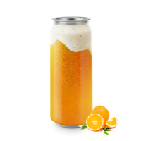 Bocal en Plastique Transparent Personnalisable avec Logo 250ml 330ml, Vide, pour Jus Glacé, Boissons Non Alcoolisées, Sodas, avec Couvercle en Aluminium