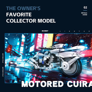 JIESTAR 58227 1318PCS Moto Série Sabre Motored Cuirassier Modèle de Blocs de Construction Technique Jouet Éducatif Cadeau de Fête - Product Image 5