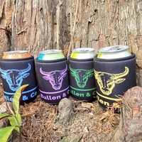 Porte-canettes de bière de haute qualité, personnalisé, en néoprène, imprimé sur mesure