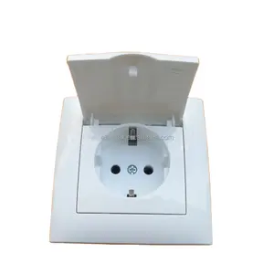 Electrical wall switch EU plug waterproof socket