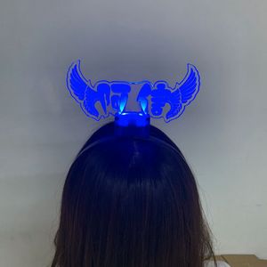 Serre-tête lumineux LED personnalisé avec logo, coloré et scintillant, idéal pour Halloween, Noël, les fêtes et les concerts – Vente en gros usine - Product Image 6