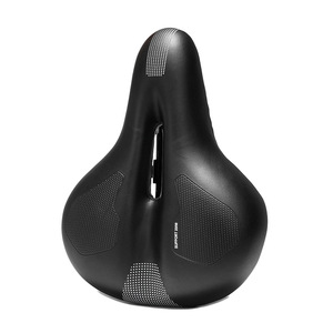 RTS Atacado Bicicleta Assento Espuma Macia Ampla PU Couro Confortável Ciclismo Sela - Product Image 2