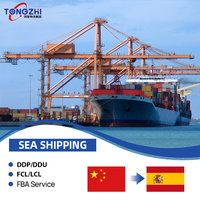 Transitaire maritime Agent de transport Services logistiques DDP LCL+Transport routier Chine Espagne Porte à Porte Expédition internationale Marchandises dangereuses