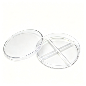 Boîtes de Pétri jetables pour culture cellulaire 90x15mm 1 2 3 4 compartiments stérilisées pour usage en laboratoire - Product Image 5
