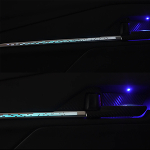 Éclairage d'ambiance intérieur personnalisé pour Toyota Camry (9e génération) 2024-2025 – Bande LED acrylique Symphony – Lampe d'ambiance – Vente directe usine - Product Image 4
