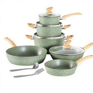 Aluminum Alloy <b>Kitchen</b> Cookware Set Nostick - Product Image 4
