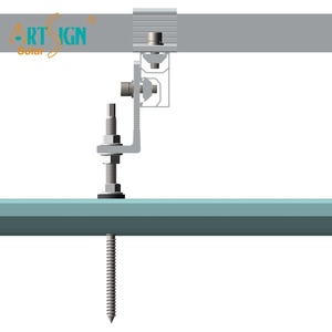<span class=keywords><strong>Perfil</strong></span> cuadrado PV de aluminio 40x40 Estructuras de sistema de montaje de <span class=keywords><strong>panel</strong></span> <span class=keywords><strong>solar</strong></span> de techo de metal | Artsign - Product Image 2