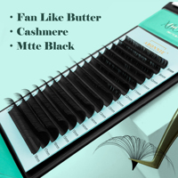Extensions de cils Abonnie Private Label 002 003 005 007 Noir mat Extensions de cils foncées j Curl Plateaux de cils en gros Extensions de cils classiques
