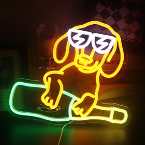 Lámpara Decorativa LED de Acrílico con Forma de Perro, Impermeable y Personalizable para Decoración del Hogar - Product Image 5