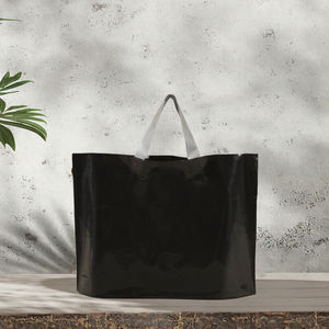 Recyclable Bottom Gusset Plastic Shopping Hand Length Handle Material Custom Logo Printing for Clothes Promotion Wholesales - Product Image 3