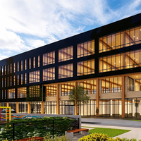 Bâtiment métallique : Utilisation de pièces préfabriquées pour accélérer les délais de fabrication des travaux de construction de bâtiments de bureaux