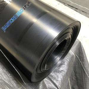 Vendita calda ad alta resistenza LDPE LLDPE HDPE impermeabile antiuv fodera diga fodera superficie liscia geomembrana fodera - Product Image 1