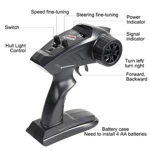 SJY-HJ809 Bote de Carreras a Control Remoto de Alta Velocidad de 2.4 GHz y 35 km/h, Bote R/C de Alta Velocidad Resistente al Agua con Sistema de Refrigeración por Agua - Product Image 6