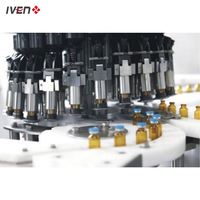 Machine de remplissage et de scellage d'ampoules de sirop de fiole à bon prix Machine de lavage à ultrasons verticale QCL